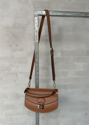 Apo-G taske mini top handle Caramel Café A6351Ganni 